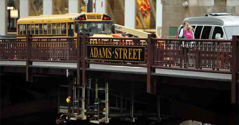 6 Famous Bridges on the Chicago River Adams Street| Adelines Sea Moose