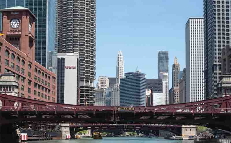 6 Famous Bridges on the Chicago River LaSalle Street| Adelines Sea Moose
