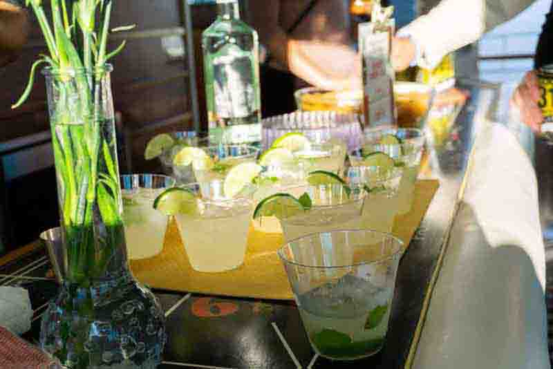 Amazing All White Yacht Party Chicago Customize the Drinks| Adelines Sea Moose