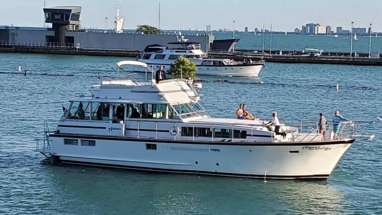 Largest yacht in Chicago