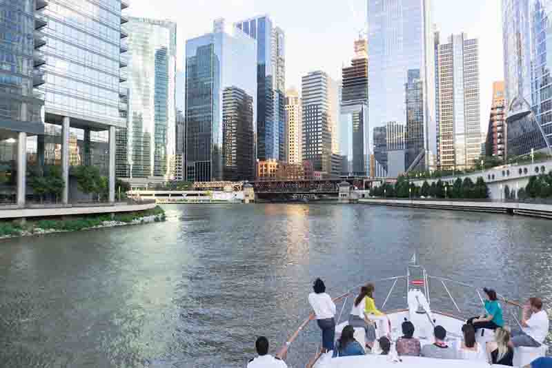 Top yacht excursions in Chicago are on this boat| Adelines Sea Moose