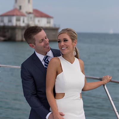 Adeline's Sea Moose Chicago private yacht rental for wedding ceremonies