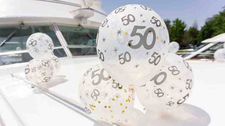 The Ultimate 50th Birthday Chicago Yacht Party