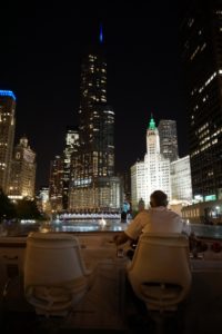 An Evening Cruise Down the Chicago River| Adelines Sea Moose