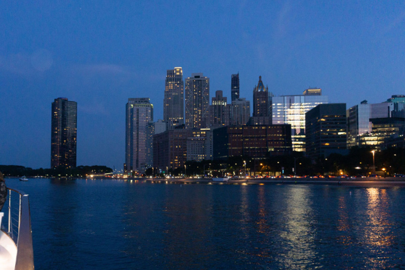 A moonlit ultimate midnight cruise in Chicago for proposing| Adelines Sea Moose