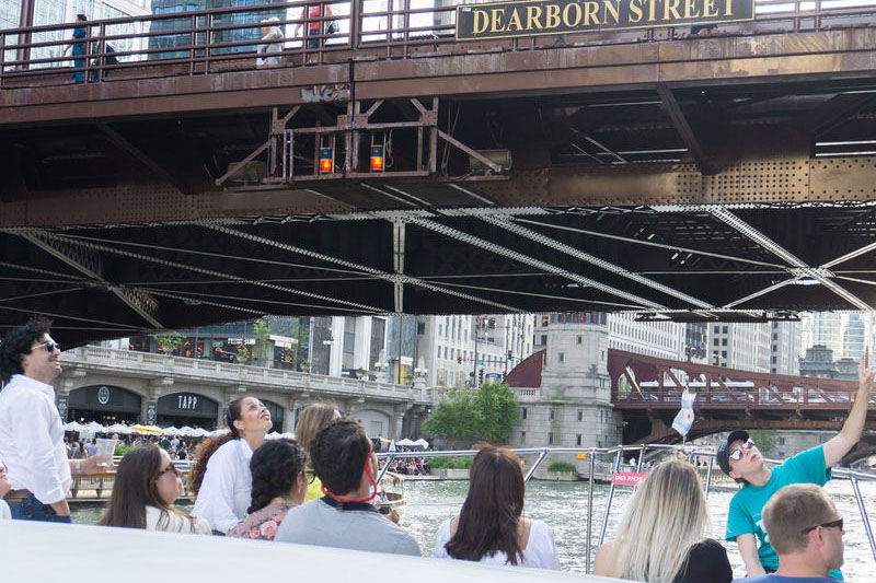 Best Chicago River private architecture boat tour| Adelines Sea Moose