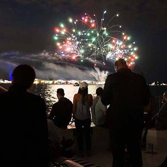 Adeline's Sea Moose Navy Pier Fireworks Shows Charters