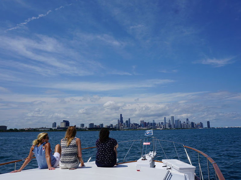 Adeline| Adelines Sea Moose's Sea Moose Chicago yacht rentals charter photos