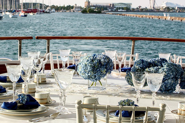 Adeline| Adelines Sea Moose's Sea Moose Chicago yacht rentals for private dinner parties