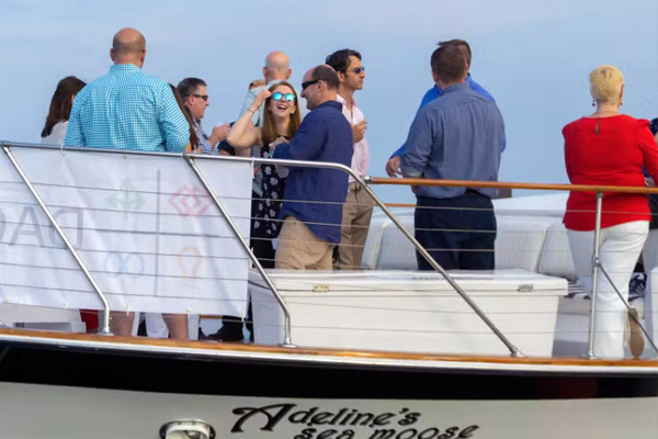 Adeline| Adelines Sea Moose's Sea Moose luxury yacht rentals in Chicago for Corporate Events