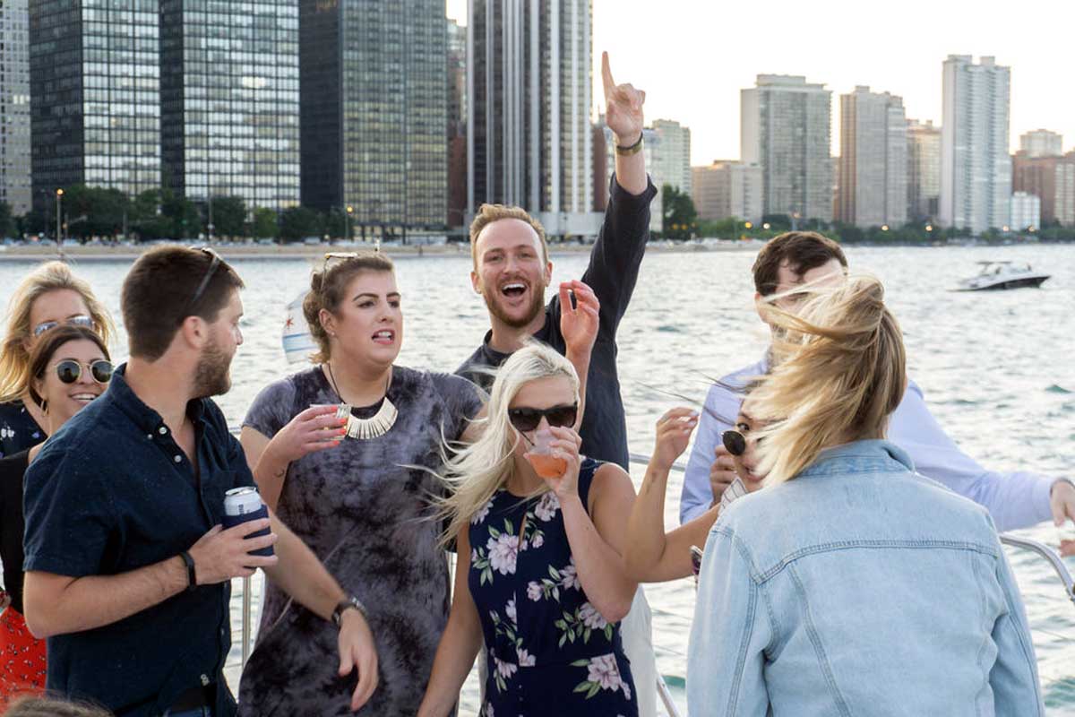 Adeline| Adelines Sea Moose's Sea Moose yacht rentals in Chicago for parties with Friends
