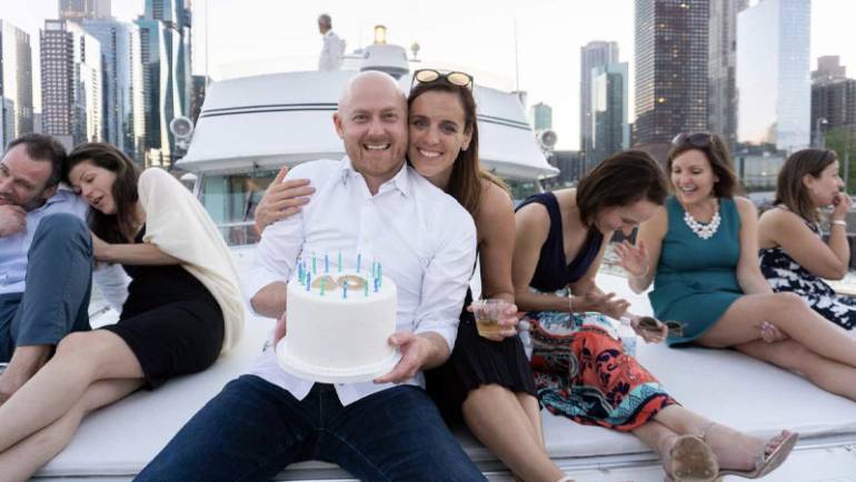 40th Birthday Chicago Party Yacht